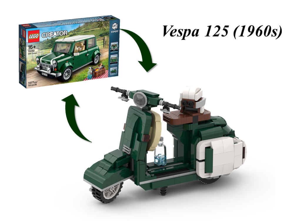Lego Vespa 125 (10242 Alternative Builds)