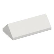 Lego Brick Sloped 45° 2 x 4 Double / White