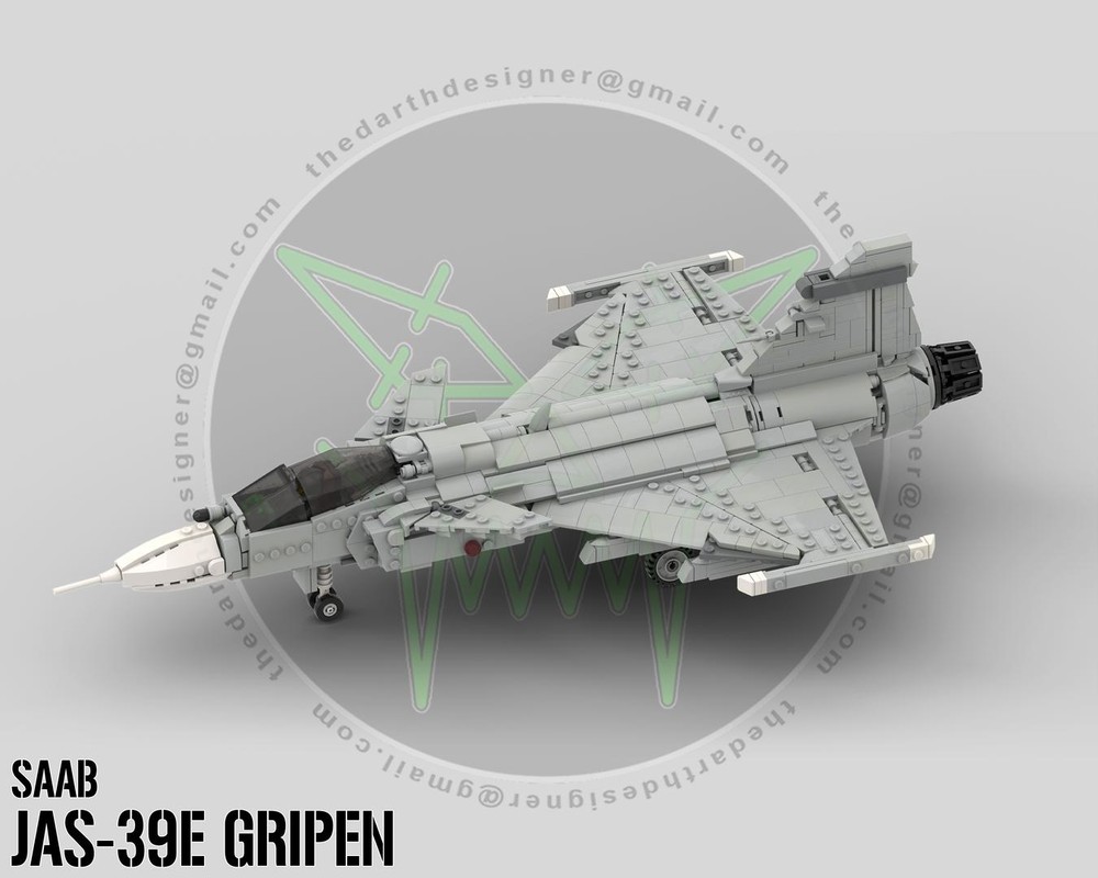 Lego Saab | JAS-39 E GRIPEN - 1:35 Scale