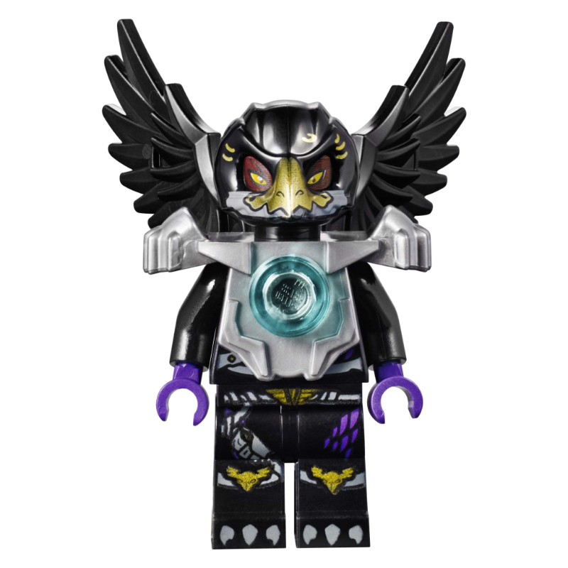 Lego Razcal in Flat Silver Shoulder Armor