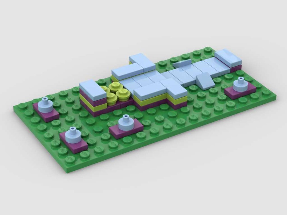 Lego Frame Rack for MOC-174069