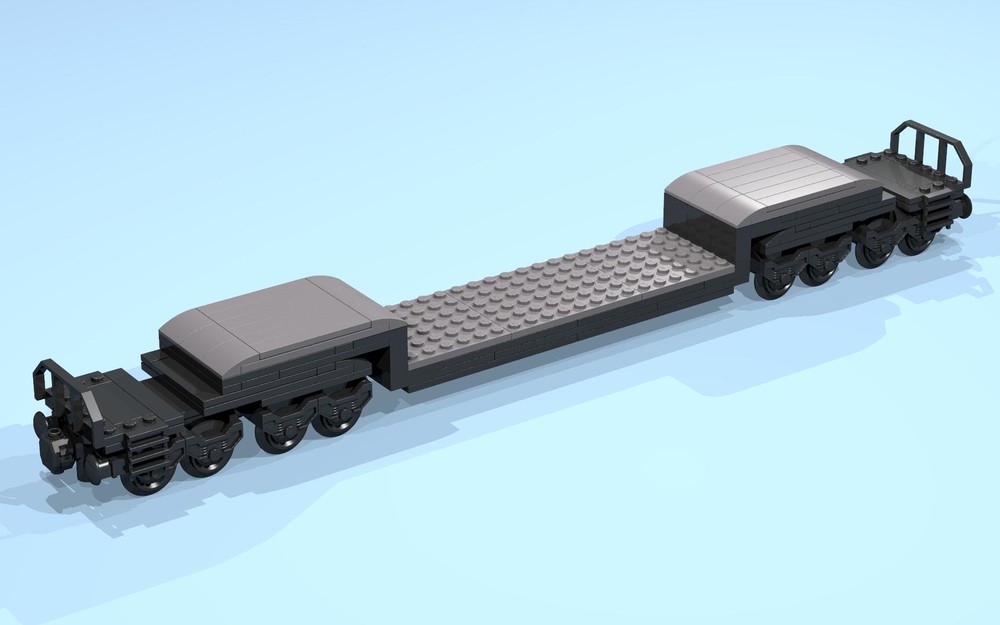 Lego 16-Wheel Low Loader