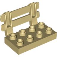 Lego Duplo Fence/Bench 2 x 4 / Tan