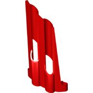 Lego Technic Panel Fairing # 3 Large Long, Large Holes, Side A / Red