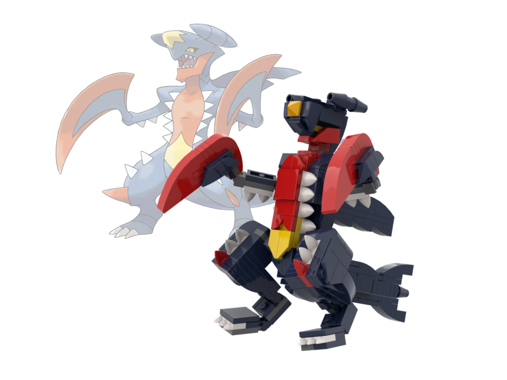 Lego Mega Garchomp