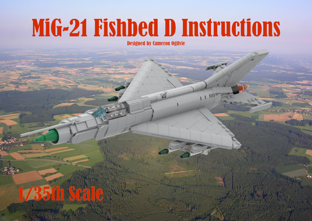 Lego MiG-21 Fishbed Instructions