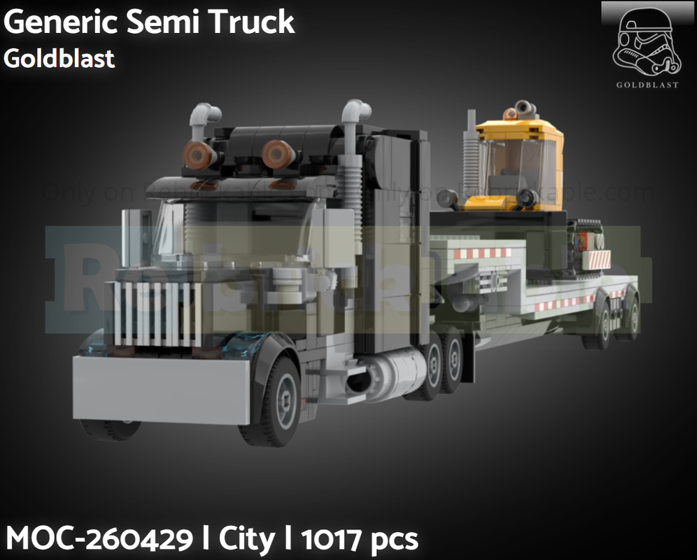 Lego Generic Semi-Truck