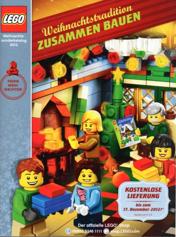 Lego 2012 Shop at Home - Late Christmas German (WO 3209)