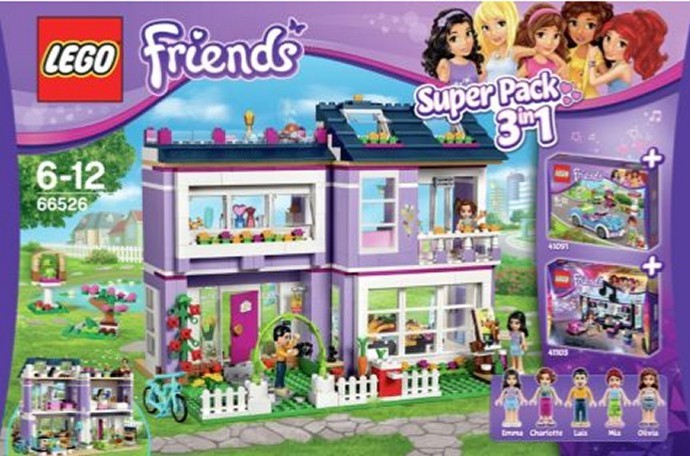 Lego Friends Super Pack 3 in 1