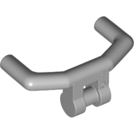 Lego Handlebars with Angular Handles / Light Bluish Gray