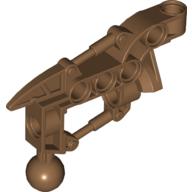 Lego Large Figure Skeletal, Limb, Angular with Ball Joint (Toa Hordika) / Light Brown