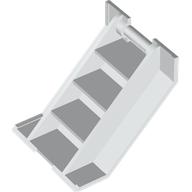 Lego Airplane Door with Staircase / White