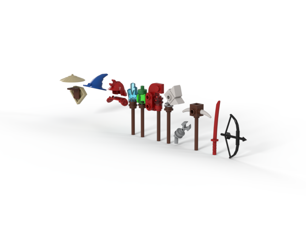 Lego (G) - Armor & Weapons