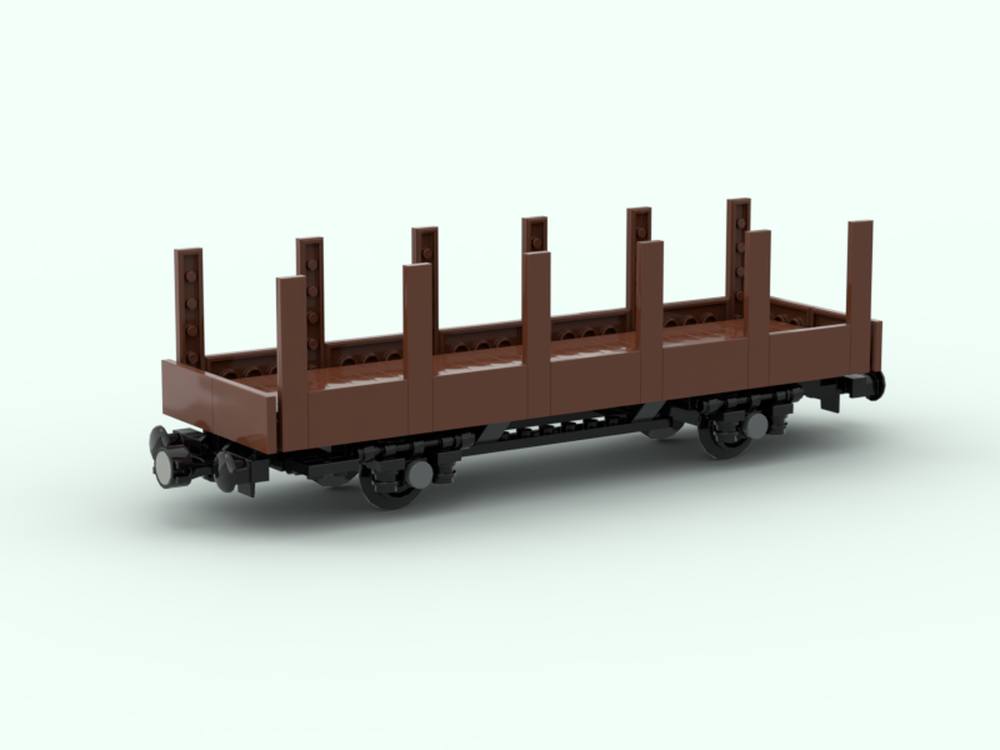 Lego DB Rongen wagon / Flat car (Rolling stock)