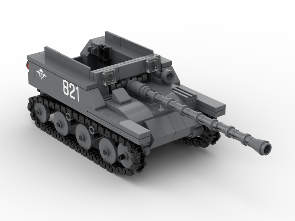 Lego ASU-57 tank destroyer