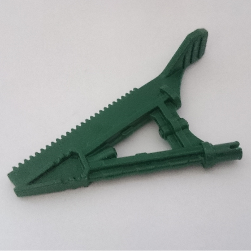 Lego Large Figure Weapon Spear with Ski / Dark Green