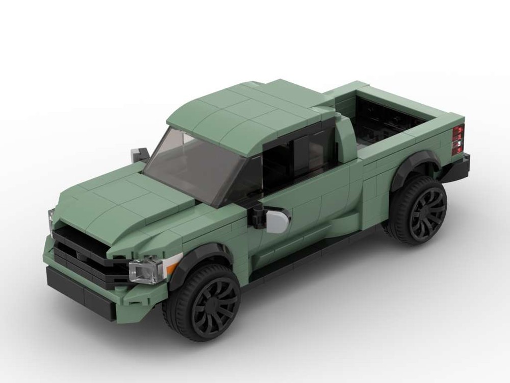 Lego Toy Tundra - Sand Green - 8 Stud Speed Champions