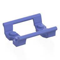 Lego Vehicle Track, Roller Coaster Straight 4L / Blue Violet
