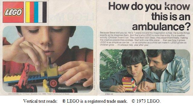 Lego 1973 Medium US (97800-US)