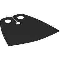 Lego Neckwear Cape, Standard [Spongy Stretchable Fabric] with Black Side