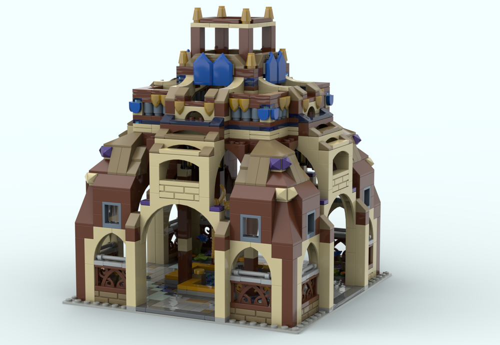 Lego Desert Oasis Shrine