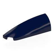 Lego Brick Round, Curved Double 1 x 4 with Stud Notch Left / Dark Green