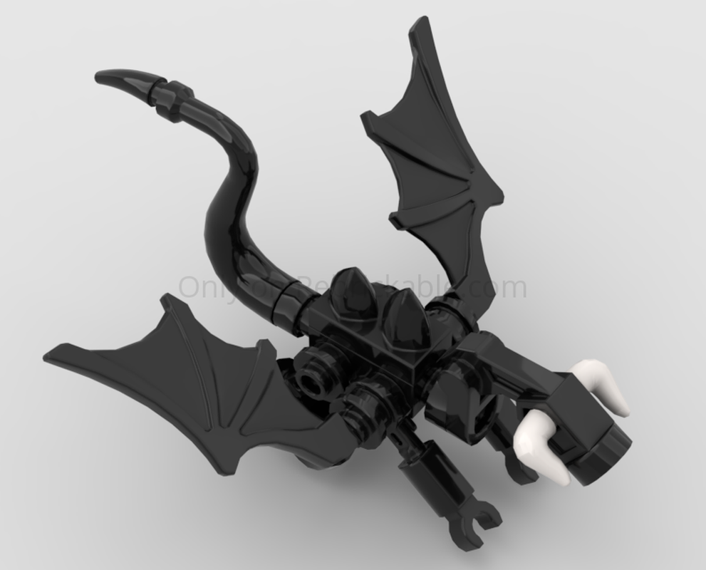Lego Little Black Dragon