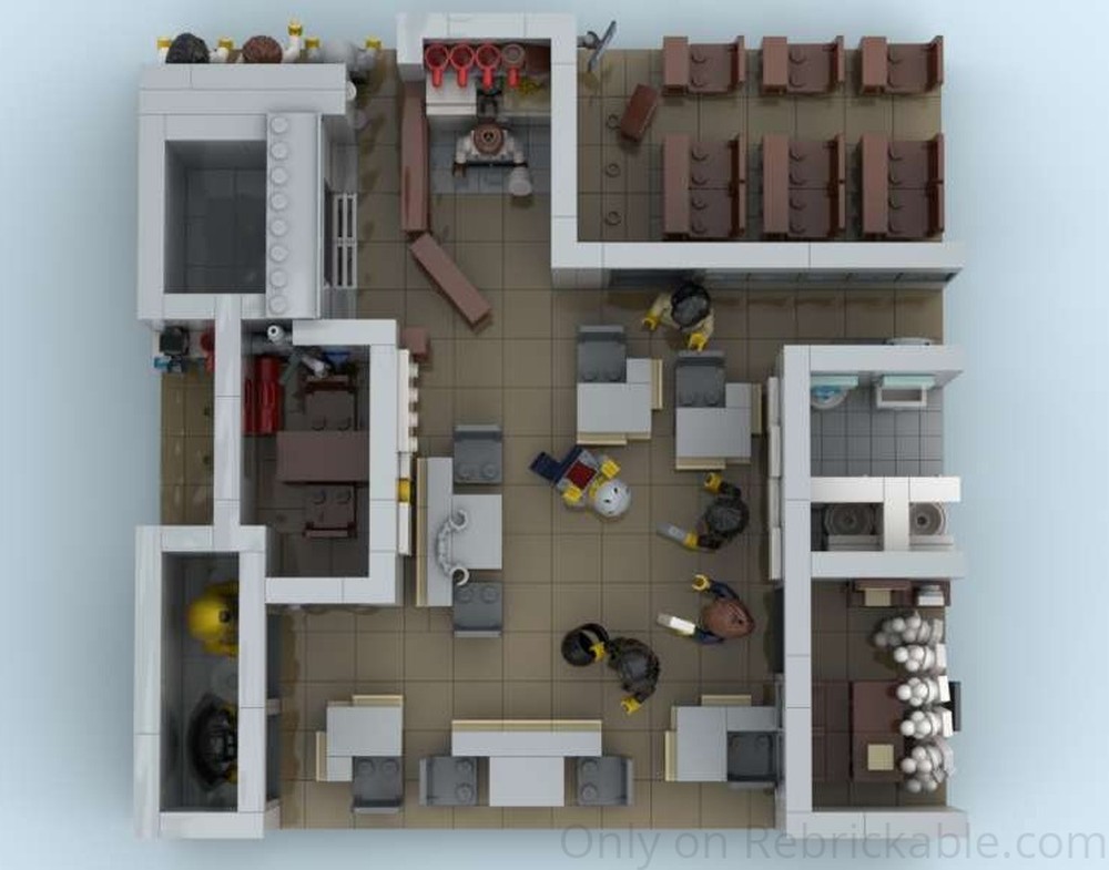 Lego Brooklyn 99 Bullpen
