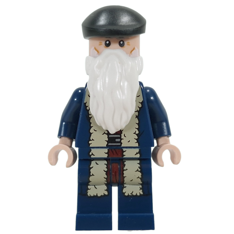 Lego Leonardo da Vinci, Black Cap, Neck Bracket