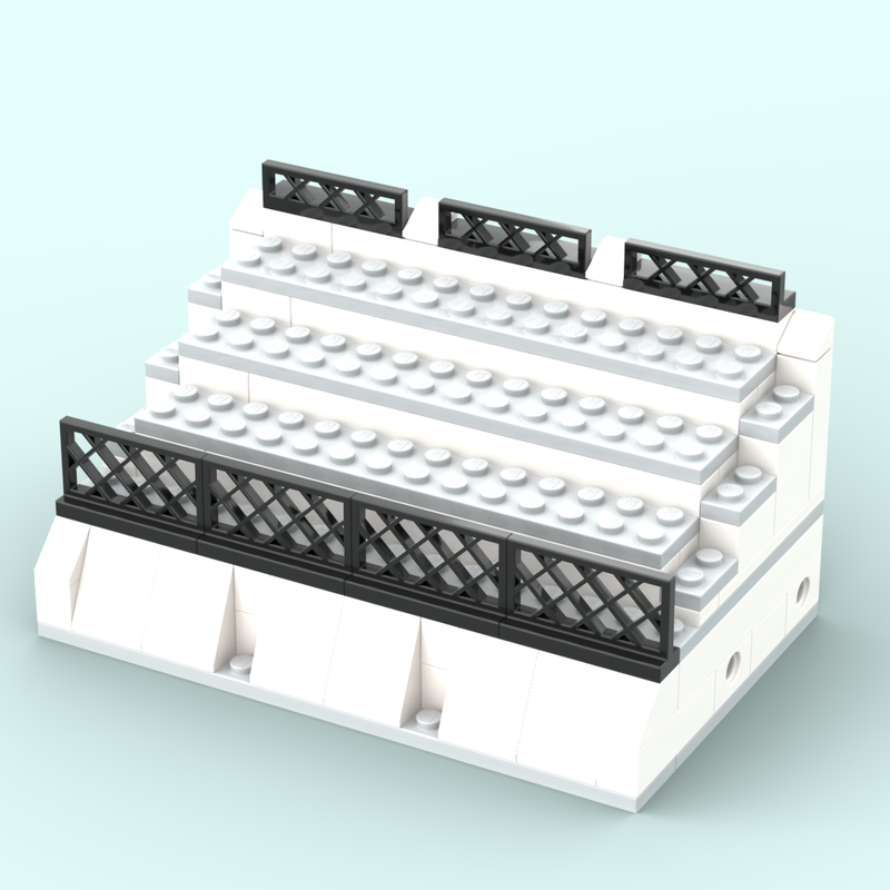 Lego Racetrack Bleachers