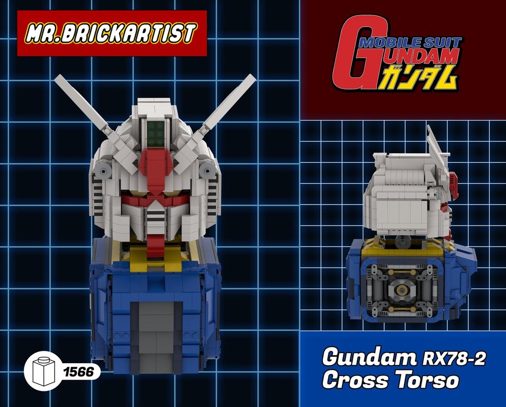 Lego Gundam RX-78-2 Cross Torso