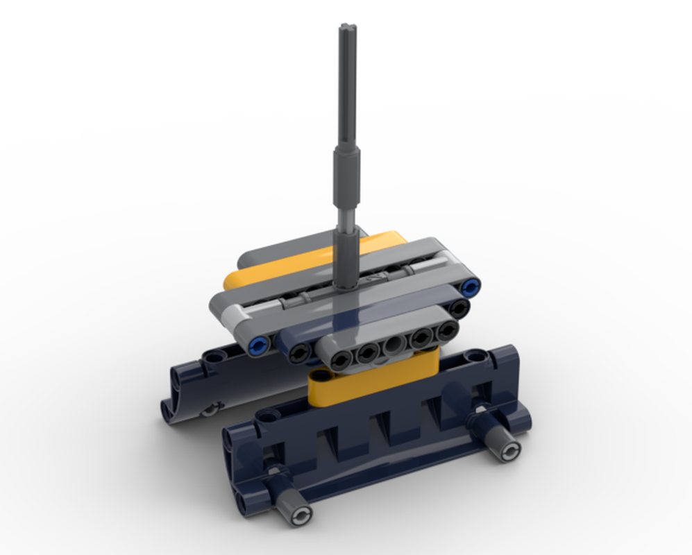Lego 42147 rocket with launch pad