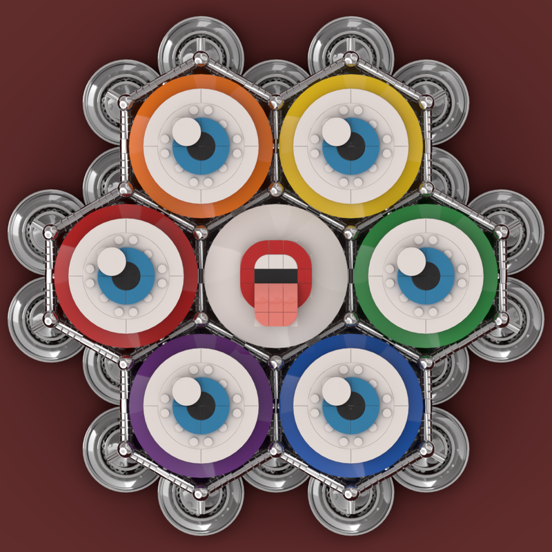 Lego All eyes on you! (Virtual MOC)