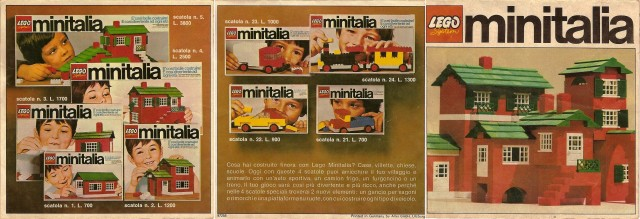Lego 1972 Medium Italian - Minitalia (97255)