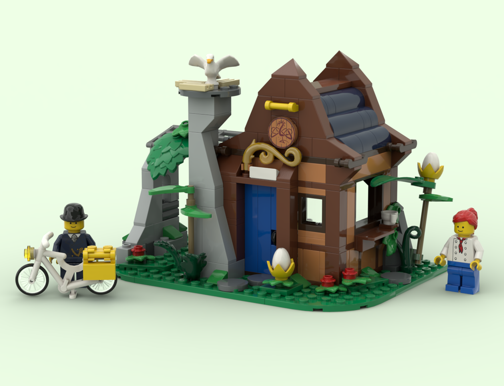 Lego Guarded Tea House