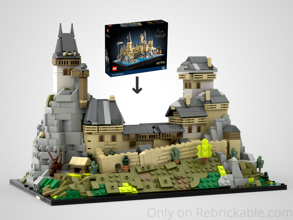 Lego Trosky Castle - Kingdom Come Deliverance 2