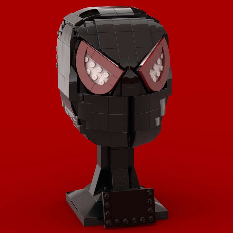 Lego Miles Morales Spider-Man Mask
