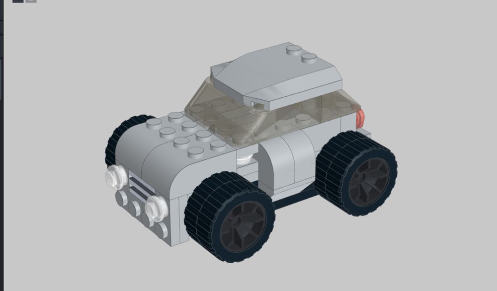 Lego 4883-1-b1 Gear Grinder 01 Light Bluish Gray