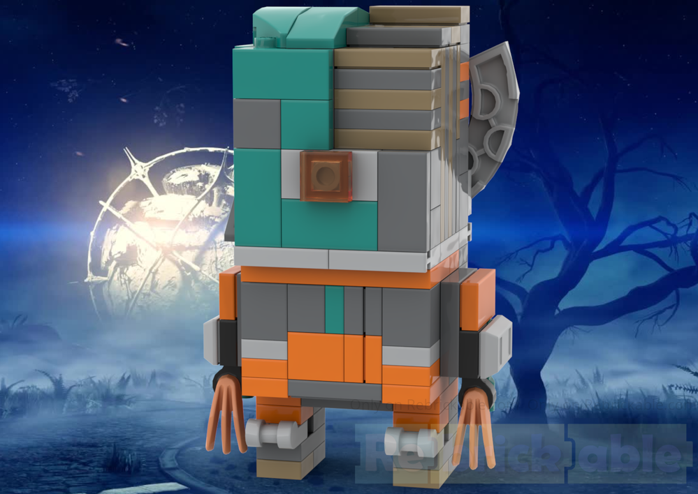 Lego Valkyr BrickHead - Warframe
