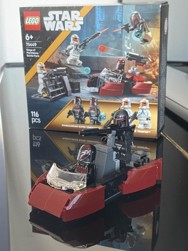Lego "Mandalorian Speeder" LEGO 75449 Alternative / Redesigned Build (MOC)