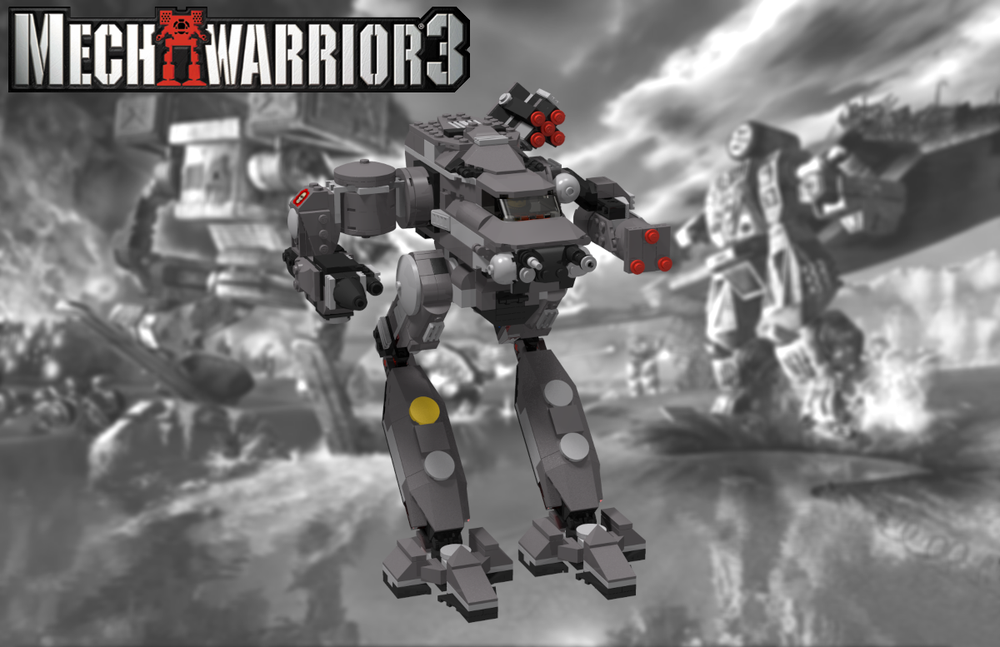 Lego BattleTech MW3 Bushwacker (BrickCommander Revamp)