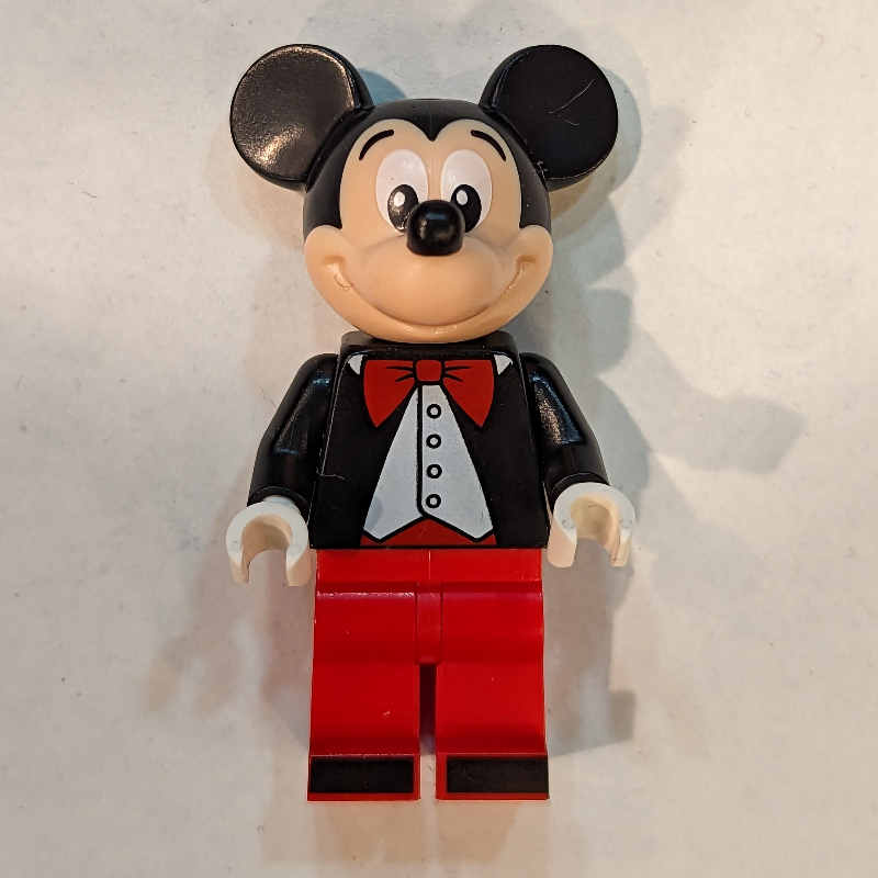 Lego Mickey Mouse, Tuxedo with Red Bow Tie