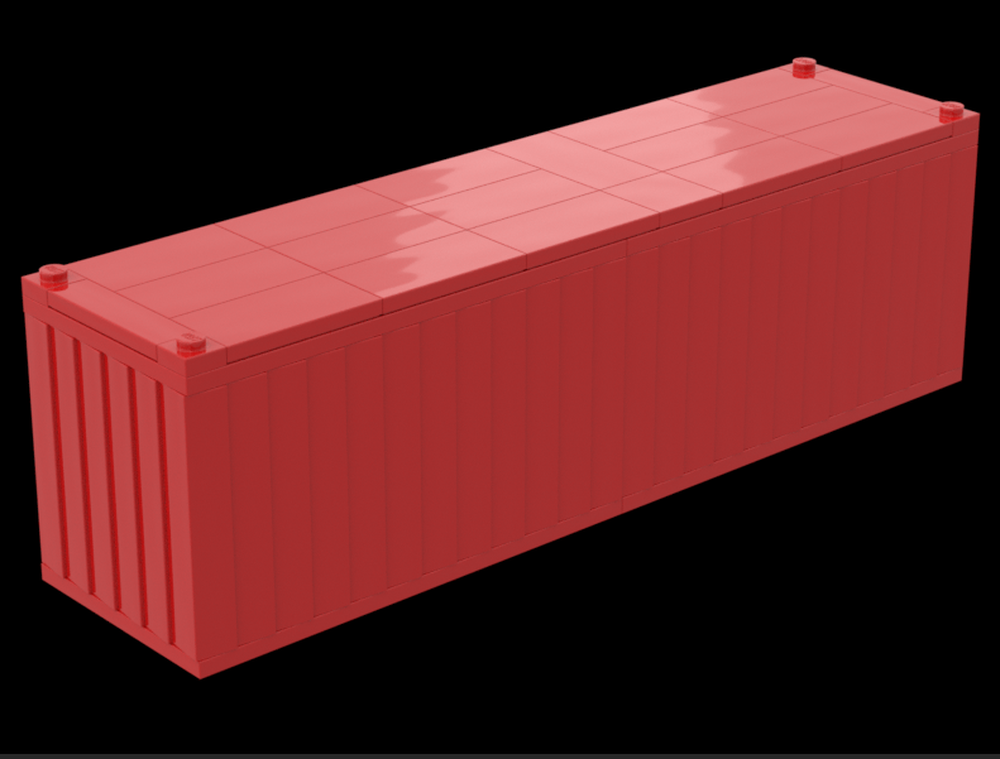 Lego 40 foot container