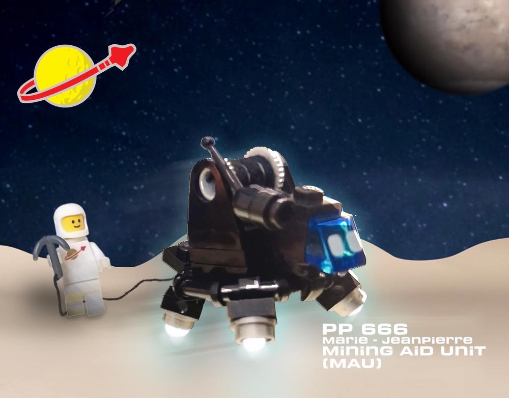 Lego Classic Space - Mining Aid Unit Droid