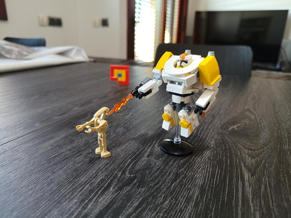 Lego "Skibidi trooper" / Clone Blaze Trooper