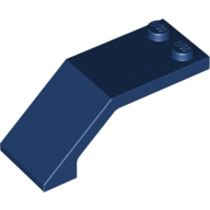 Lego Windscreen 5 x 2 x 1 2/3 / Dark Blue