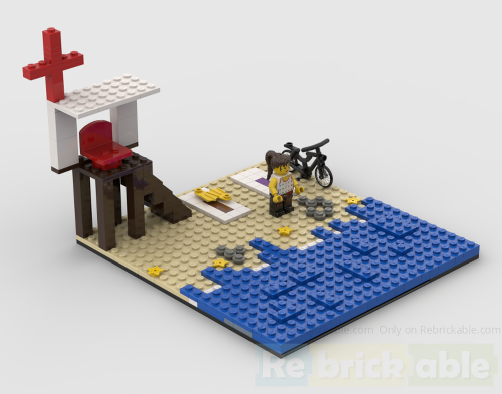 Lego a little beach