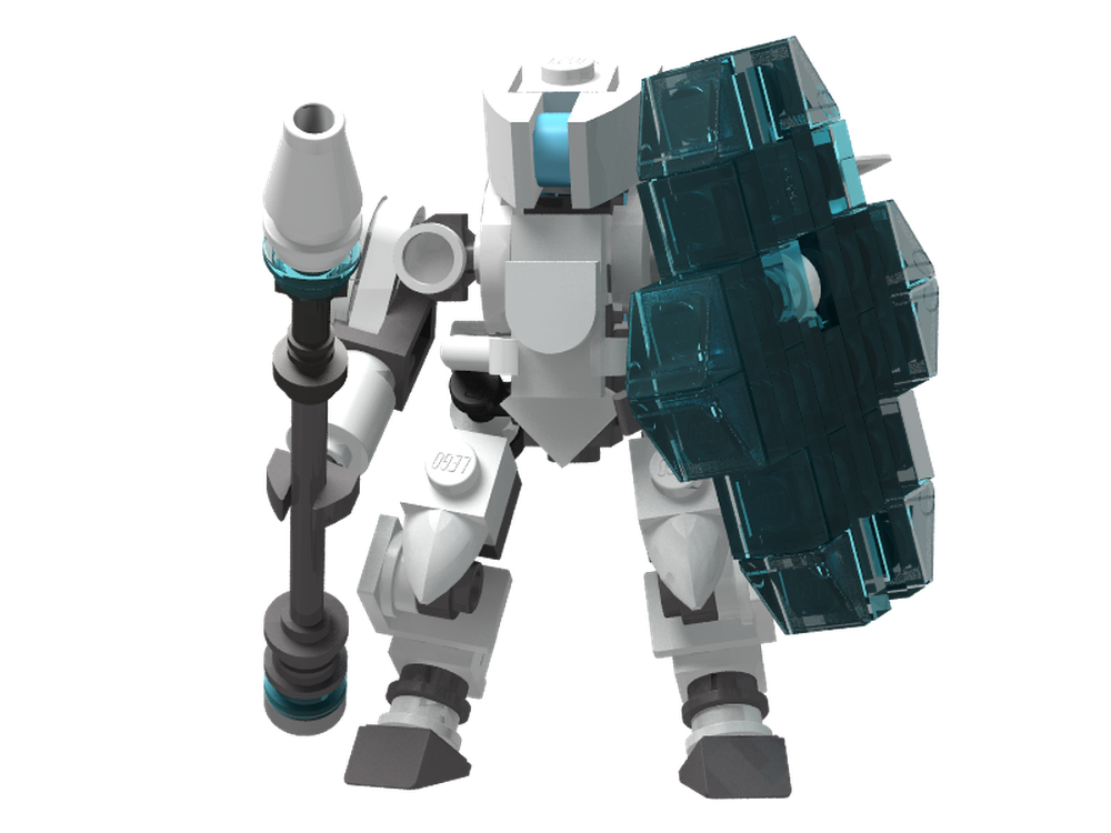 Lego Helldivers 2 Illuminate Overseer