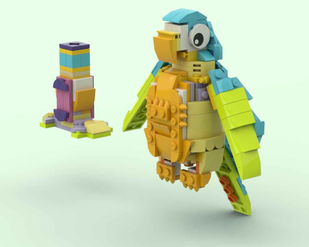 Lego 40527 Emerald Parrot