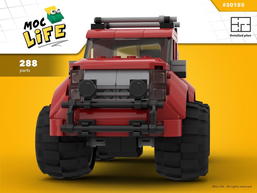 Lego Top Gear Toyota Hilux polar special